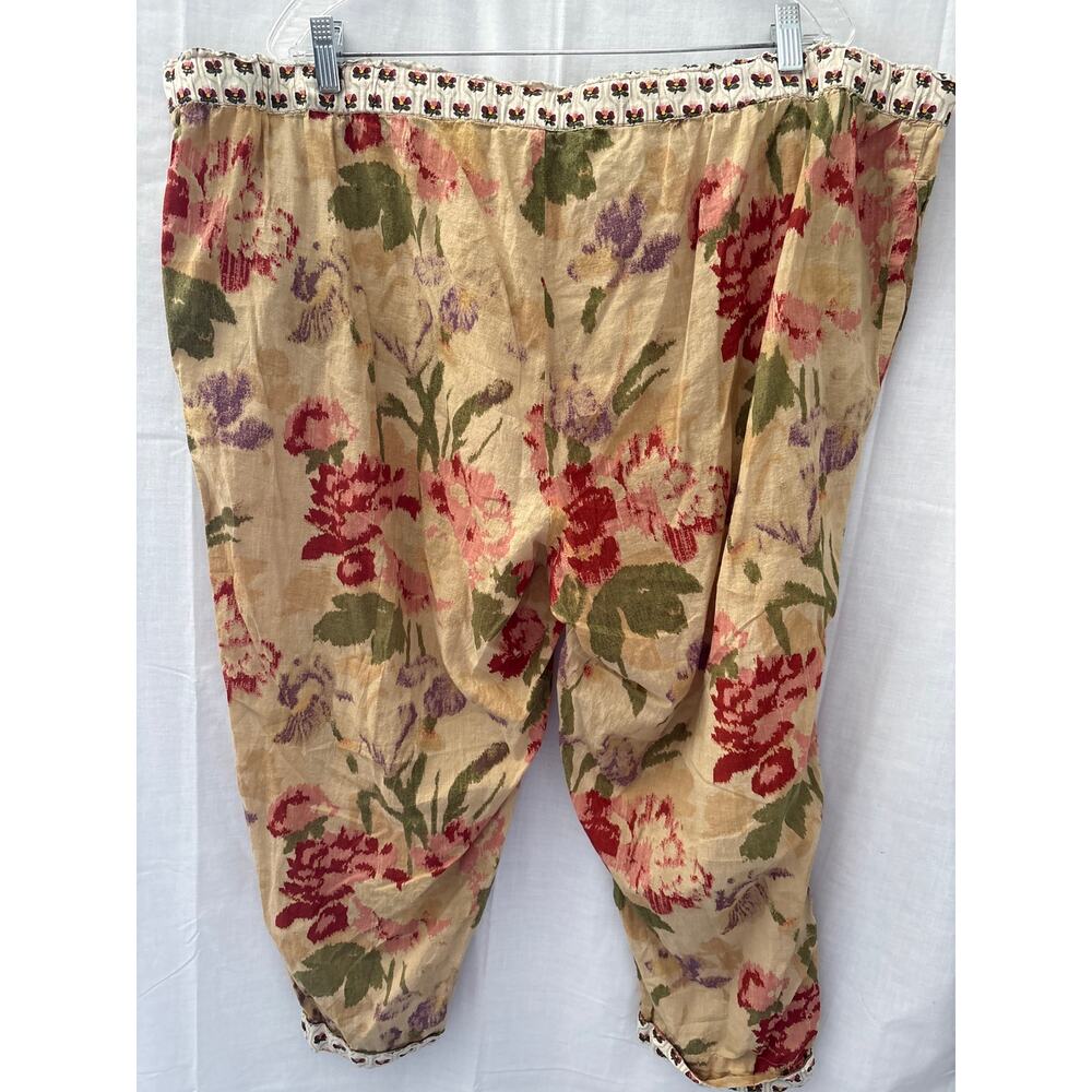 Sundance Women’s Lounge Pajama Leia Pants Floral Print Cotton XXL - Picture 5 of 7